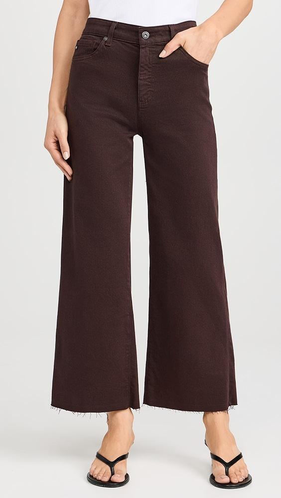 AG Saige Wide Leg Crop Jeans | Shopbop Product Image