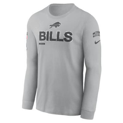 Buffalo Bills Salute to Service Mascot Edge Legend Men's Nike NFL Long-Sleeve T-Shirt Product Image