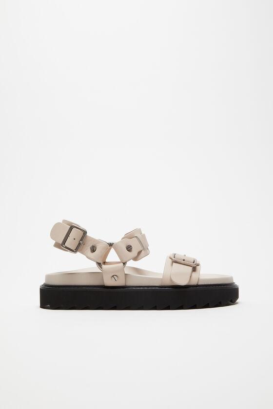 Leather buckle sandal Product Image