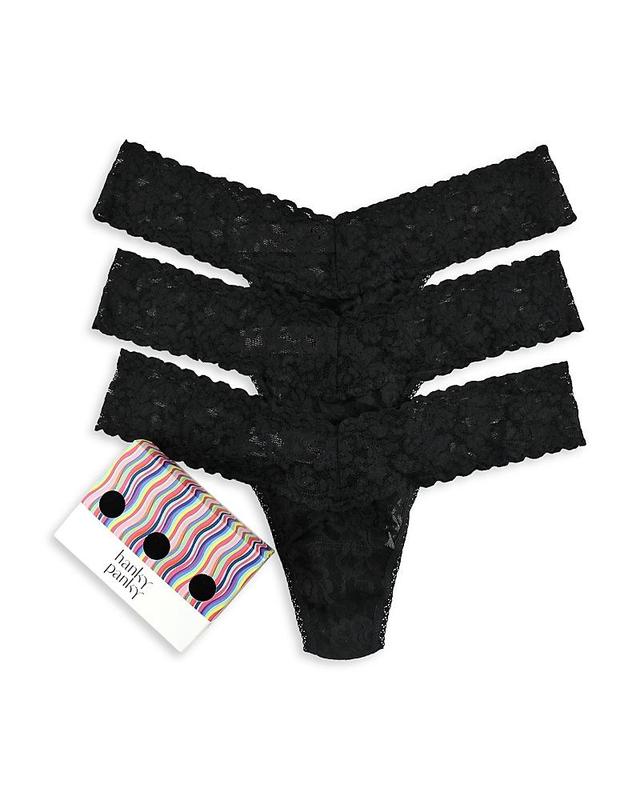 Hanky Panky Original-Rise Thongs, Set of 3 Product Image