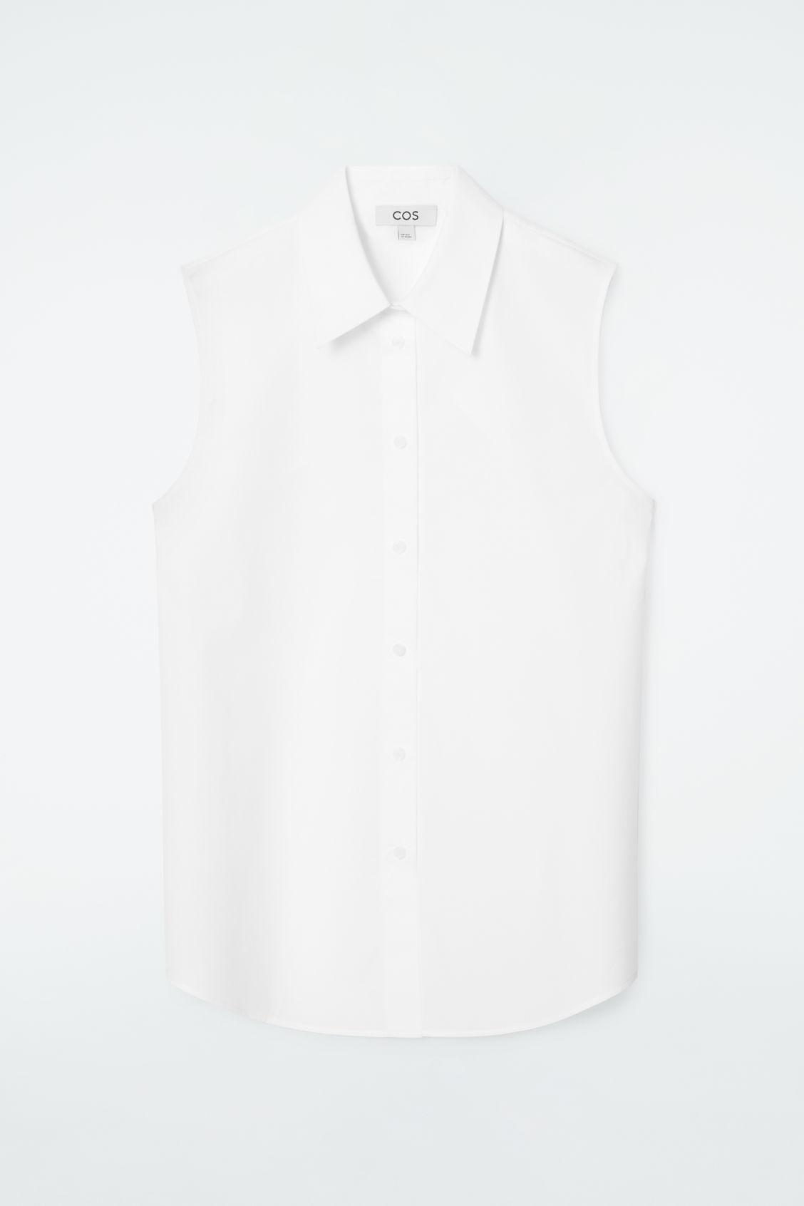 OPEN-BACK SLEEVELESS SHIRT Product Image