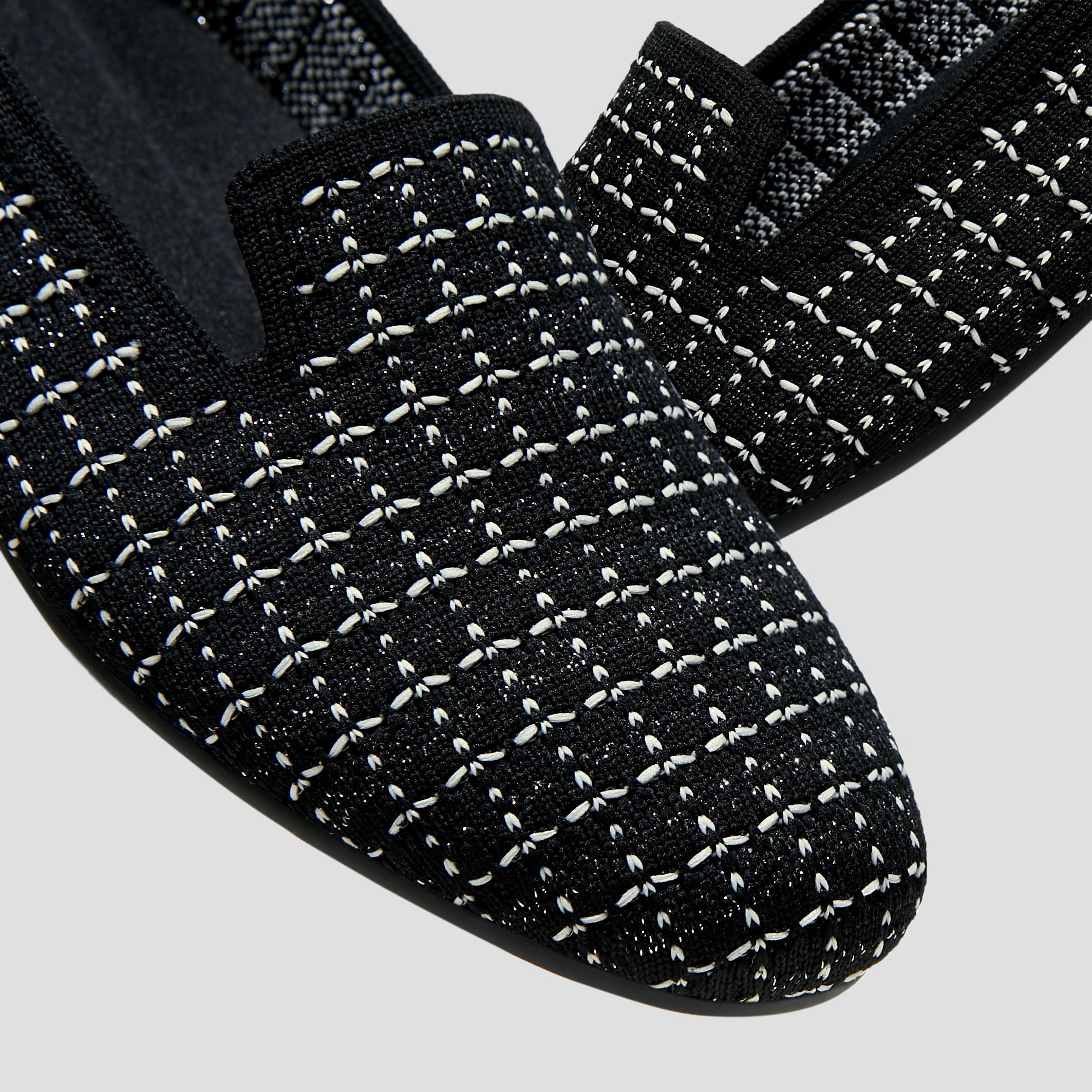 Round-Toe Woven Knit Loafer (Audrey) Product Image