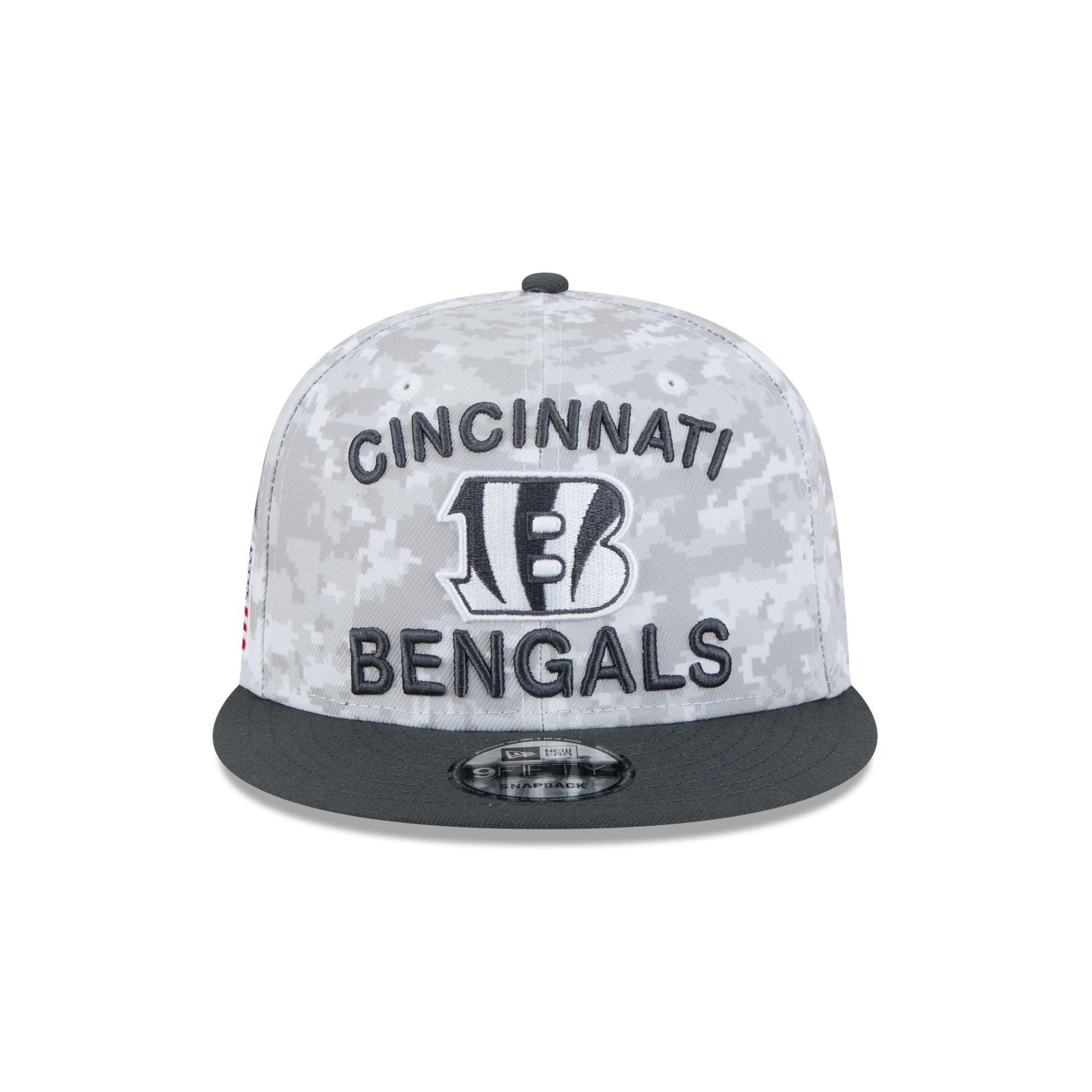 Cincinnati Bengals 2024 Salute to Service 9FIFTY Snapback Hat Male Product Image