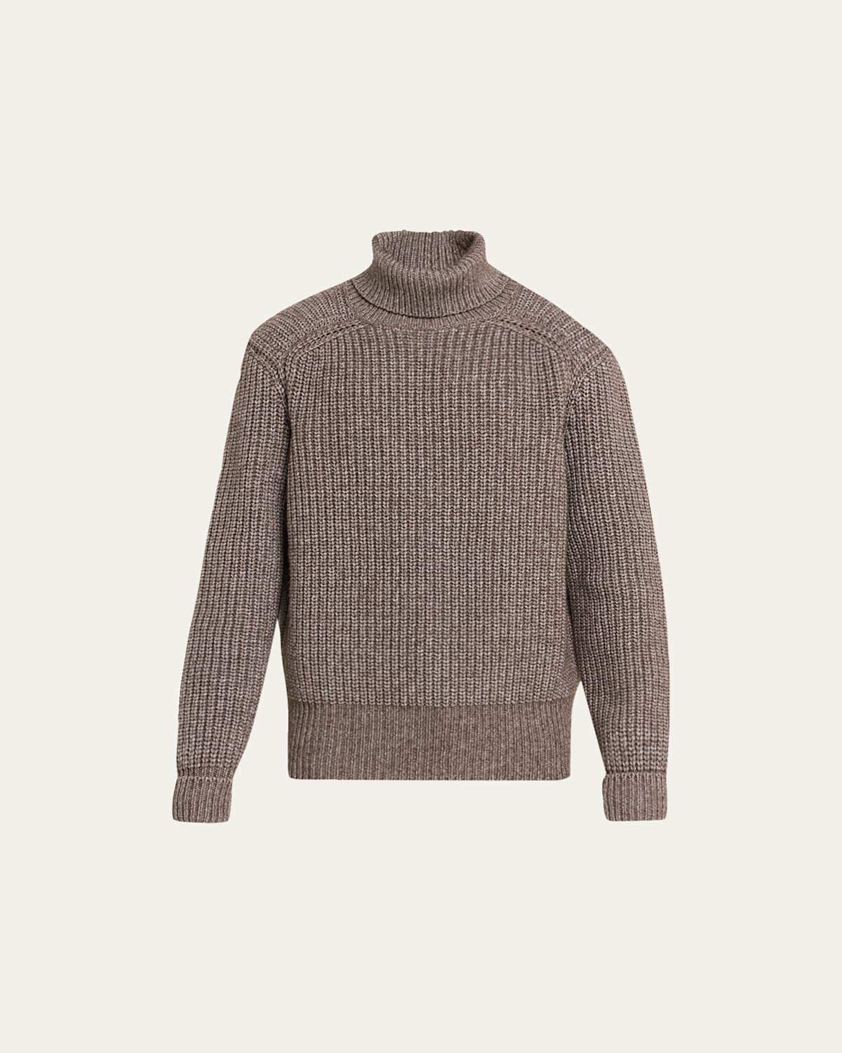 Mens Dolcevita Cotton-Wool Turtleneck Sweater Product Image