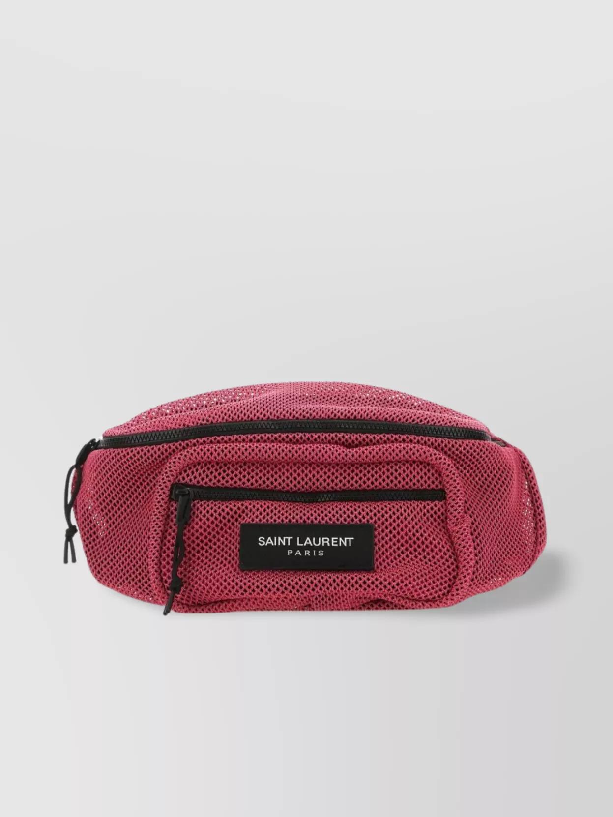 Mesh Belt Bag Adjustable Strap In Pink Product Image