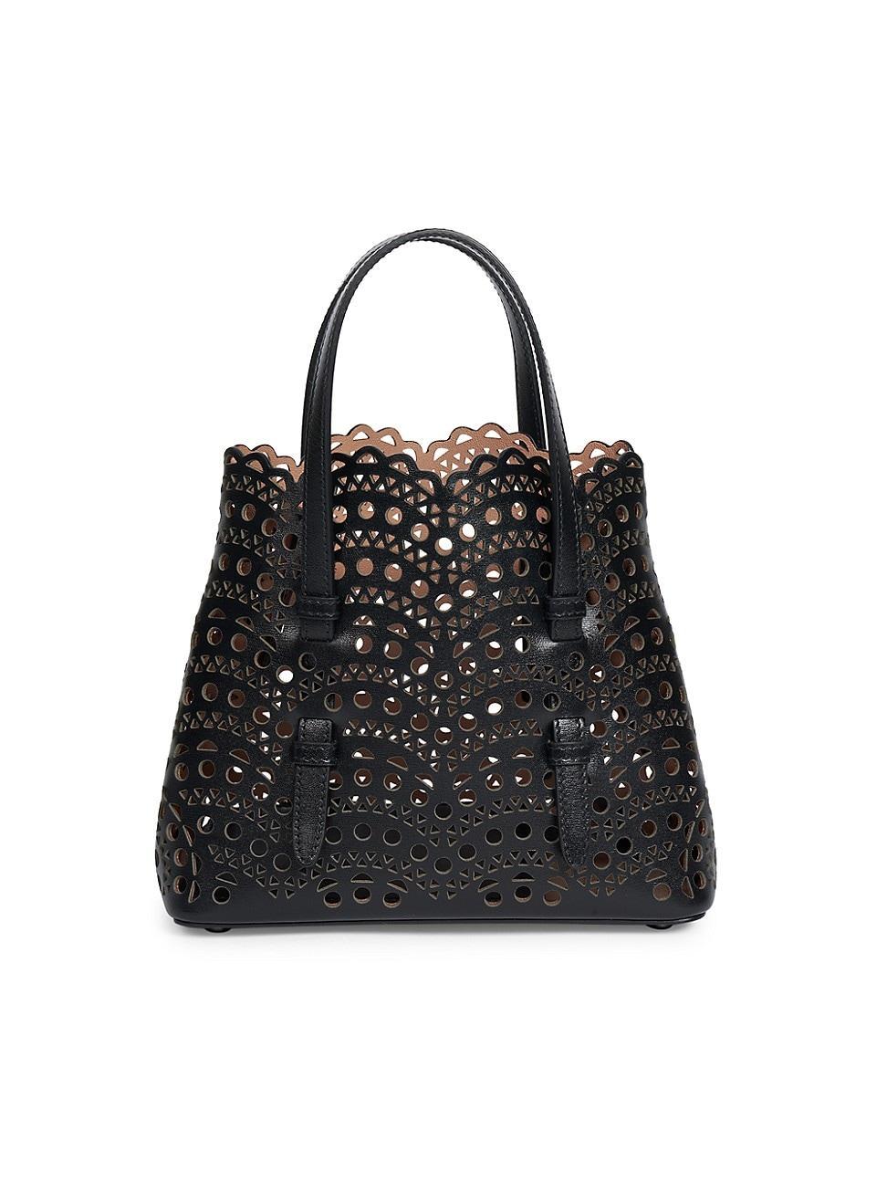 Womens Mina 25 Leather Handbag Product Image