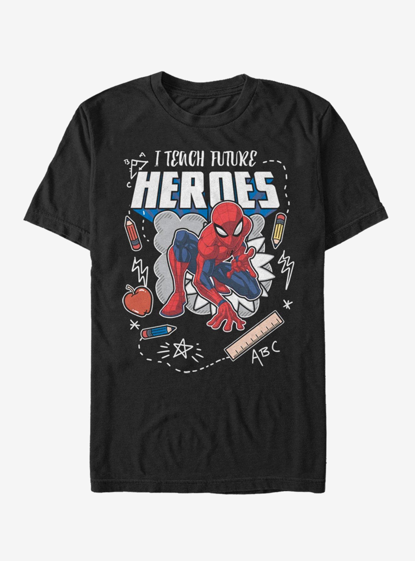 Marvel Spider-Man Super Spider Teach T-Shirt Product Image