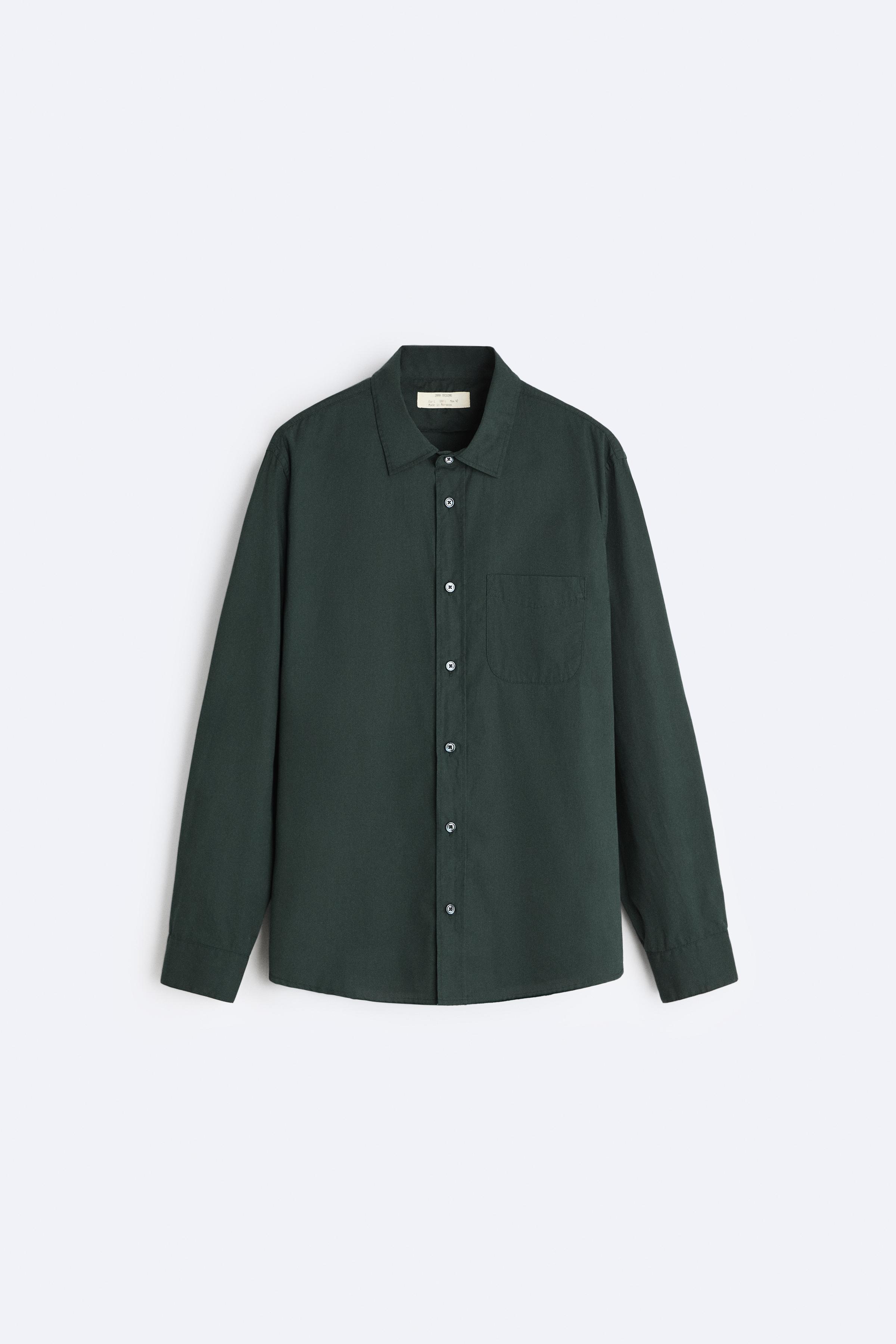 WASHED POPLIN SHIRT Product Image