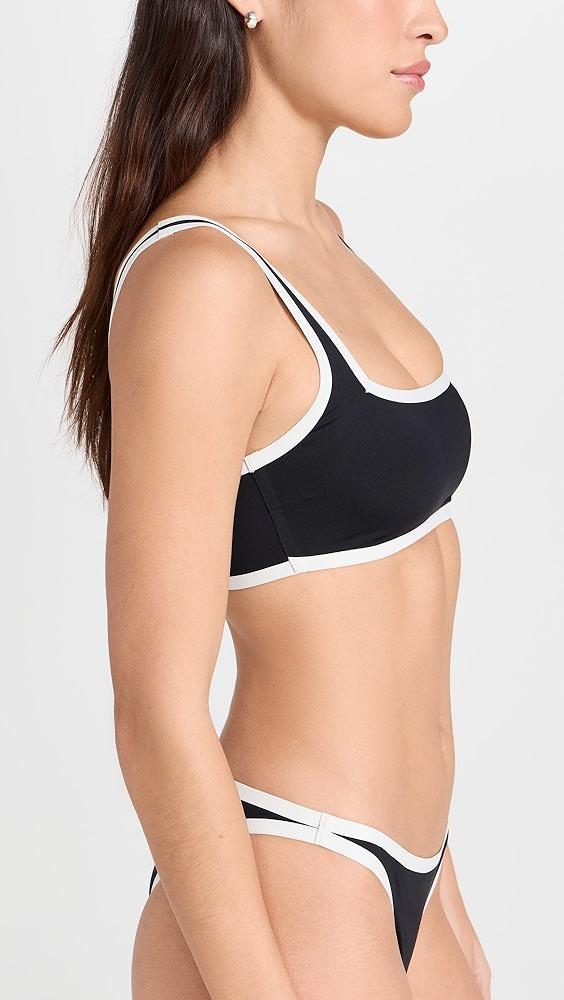 LSPACE Fused Ace Bikini Top | Shopbop Product Image