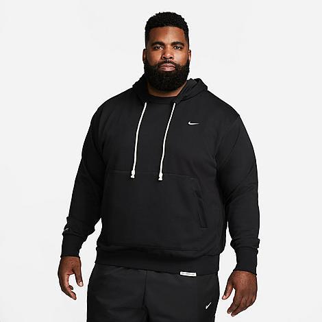 Nike Mens Nike Dri-FIT Standard Issue Pullover Hoodie - Mens Pale Ivory/Black Product Image