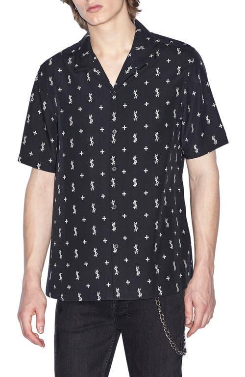 Mens Allstar Resort Relaxed-Fit Camp Shirt Product Image