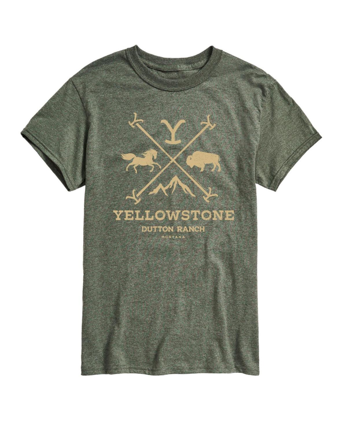 Big & Tall Yellowstone Iron Logo Graphic Tee, Mens Product Image