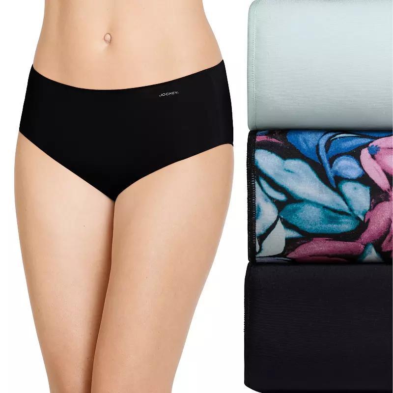 Womens Jockey No Panty Line Promise 3-Pack Hip Brief Panty Set 1772 Product Image