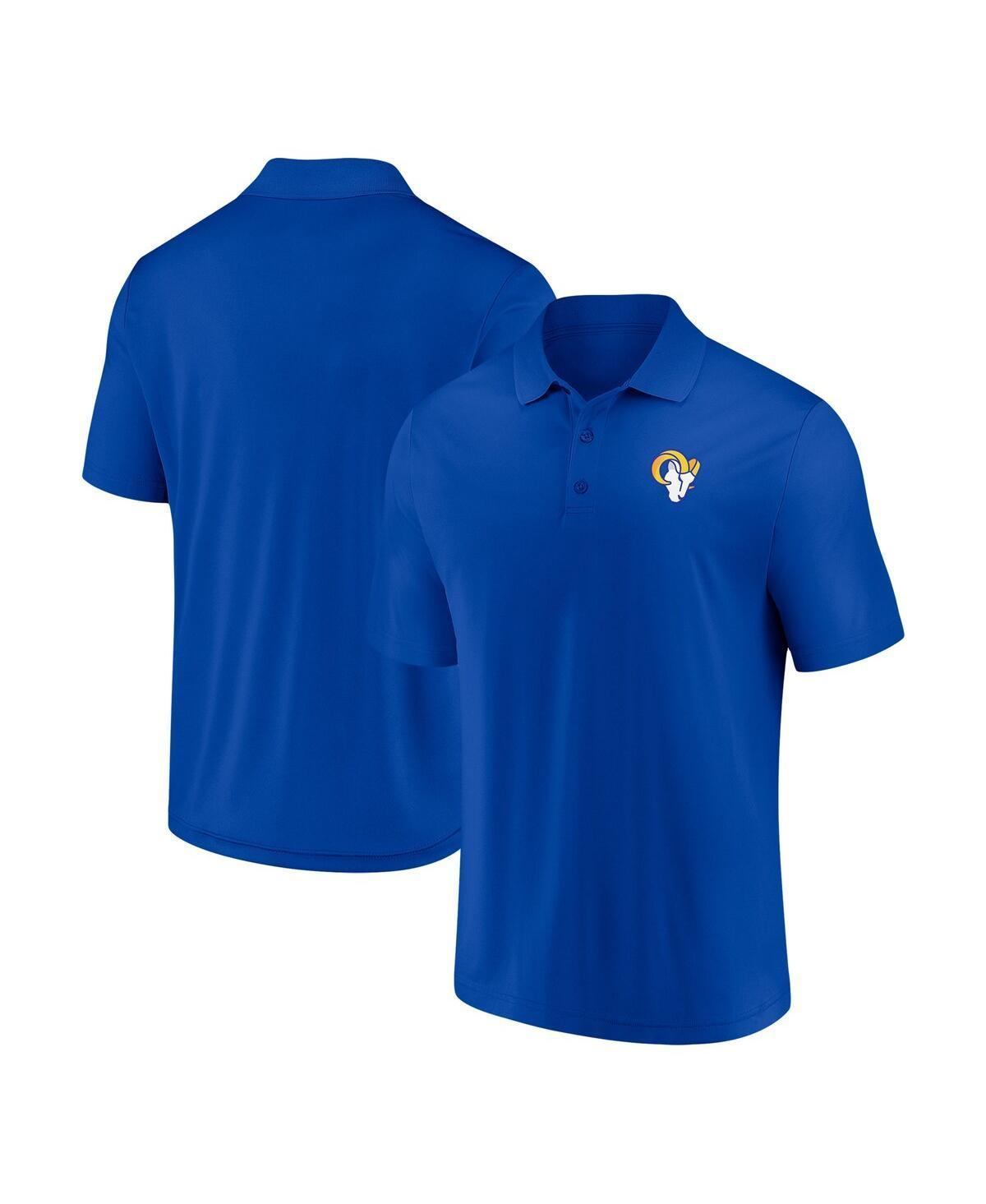 Mens Fanatics Royal Los Angeles Rams Component Polo Shirt Product Image