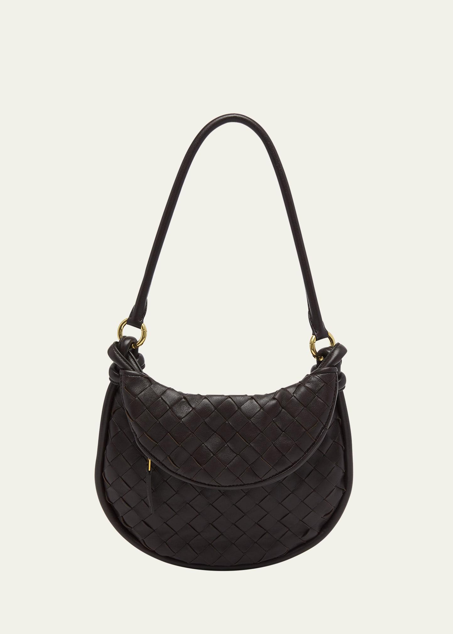 Bottega Veneta Small Gemelli Intrecciato Leather Shoulder Bag Product Image