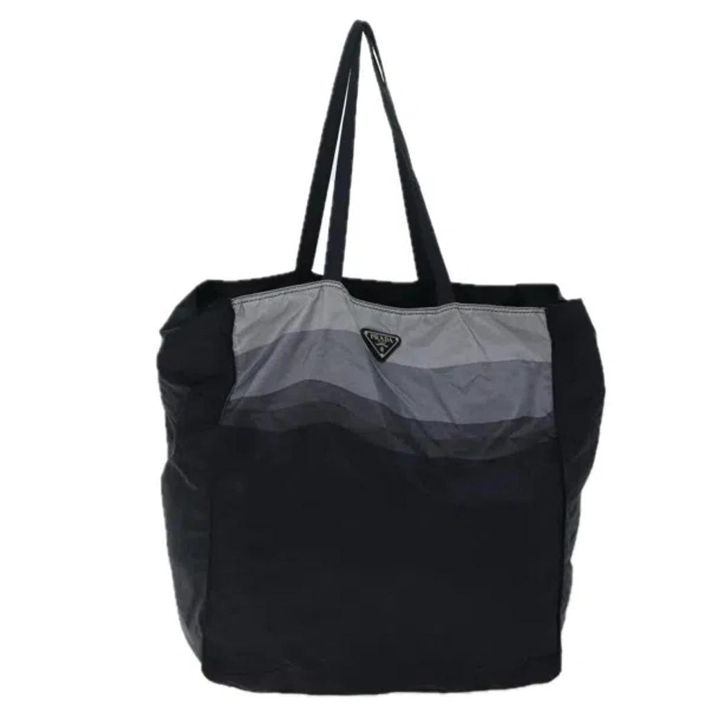 Tessuto Black Synthetic Tote Bag () Product Image