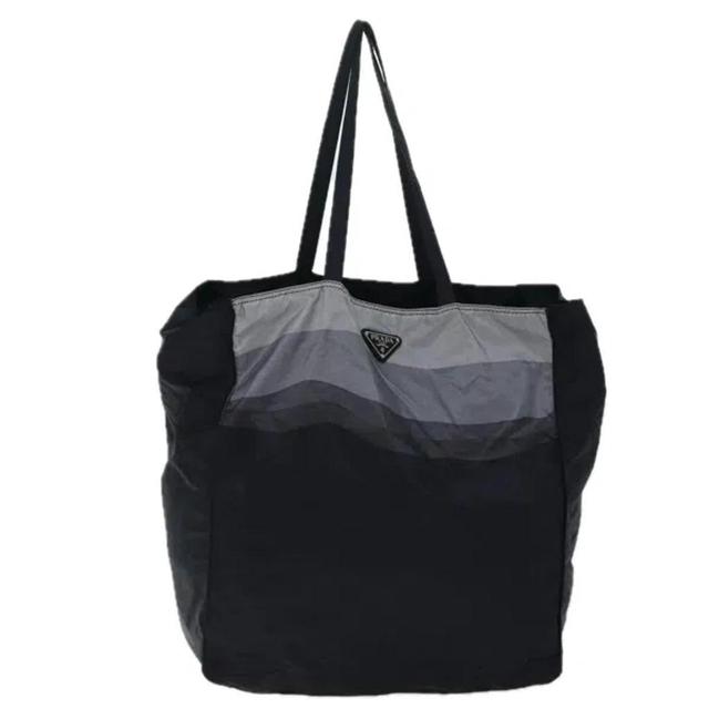 Tessuto Black Synthetic Tote Bag () Product Image