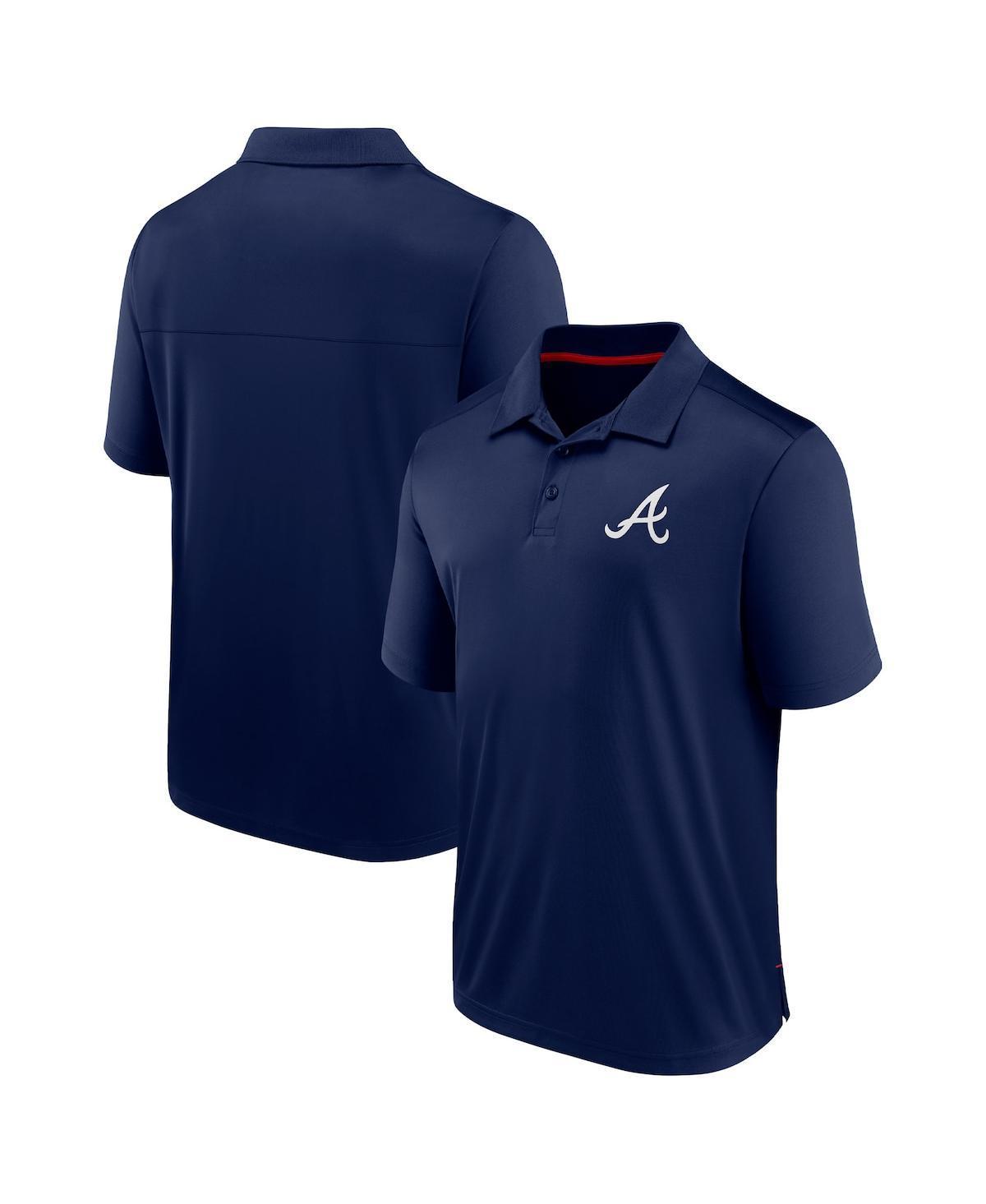 Mens Fanatics Navy Atlanta Braves Hands Down Polo Shirt Product Image