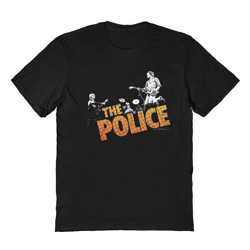 Mens The Police Tee Black Product Image