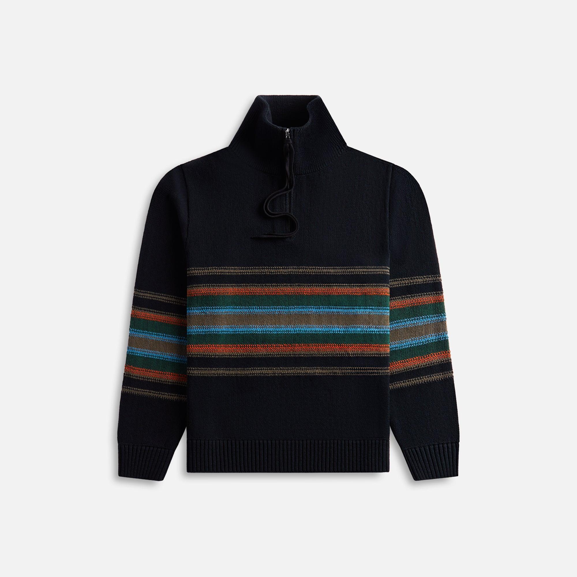 Craig Green Tape Knit Polo - Black / Multi Male Product Image