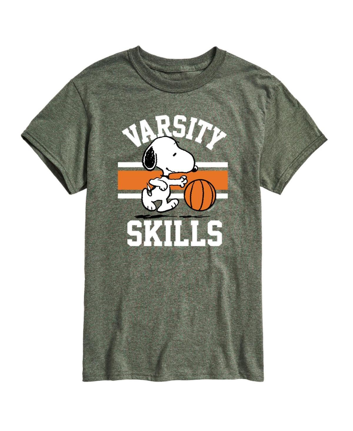 Big & Tall Peanuts Varsity Skills Tee, Mens Product Image