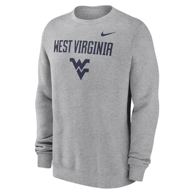 West Virginia Mountaineers Primetime Primary Stack Nike Men's College Pullover Crew Product Image