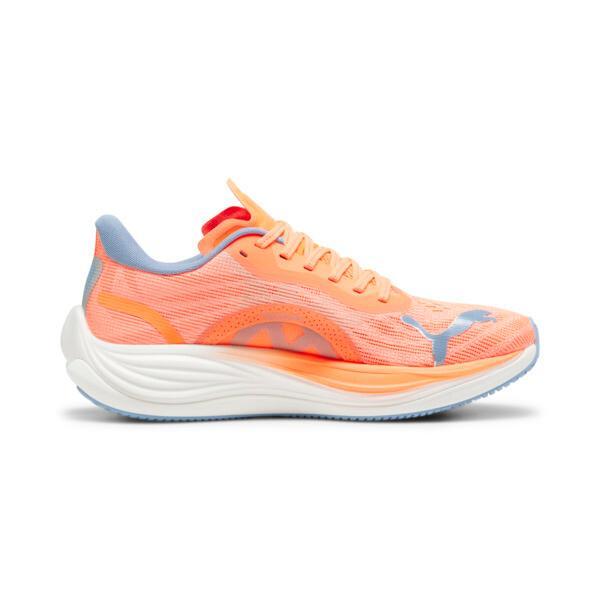 PUMA Velocity NITROâ¢ 3 Men's Running Shoes in Neon Citrus/Silver/Dewdrop Product Image