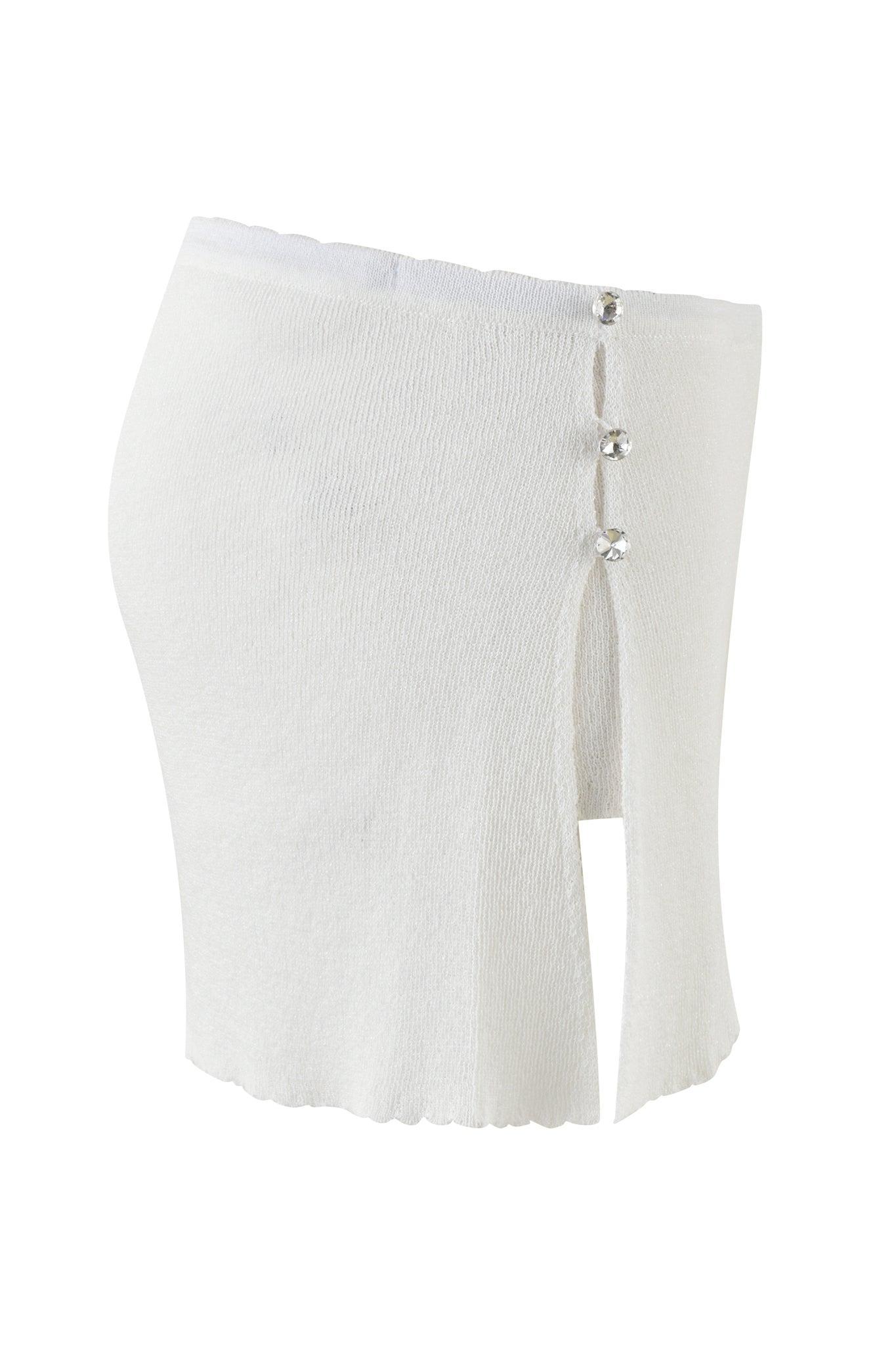 BLISS SKORT - WHITE : SNOW WHITE Product Image