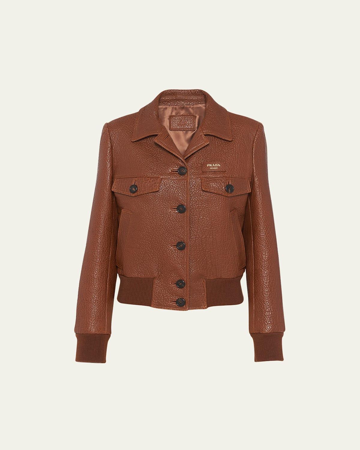 Napa Leather Jacket Product Image