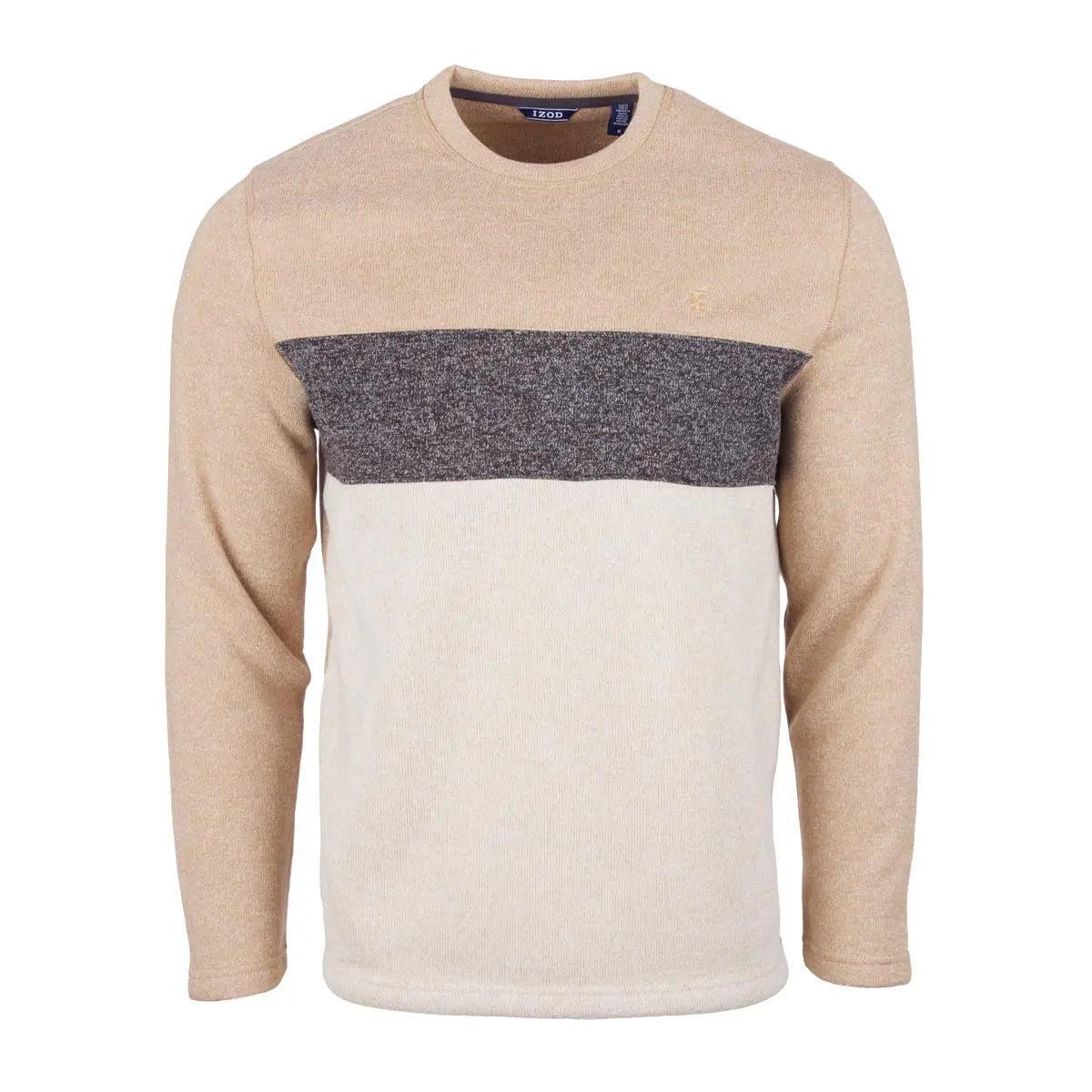 IZOD Men's Sweater Fleece Color Pullover Product Image