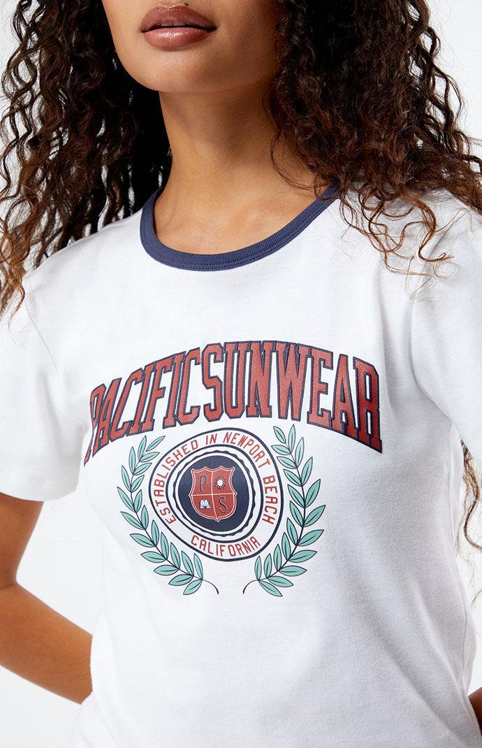 Women's Pacific Sunwear Collegiate T-Shirt Product Image