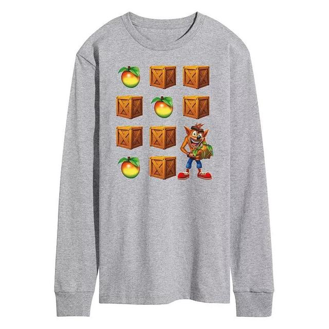 Mens Crash Bandicoot Crate Grid Tee Product Image