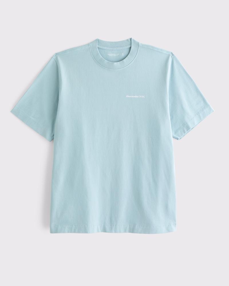 Premium Heavyweight Micro-Logo Tee Product Image