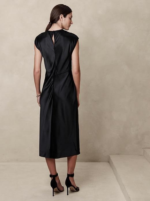 Claudette Silk Midi Dress Product Image