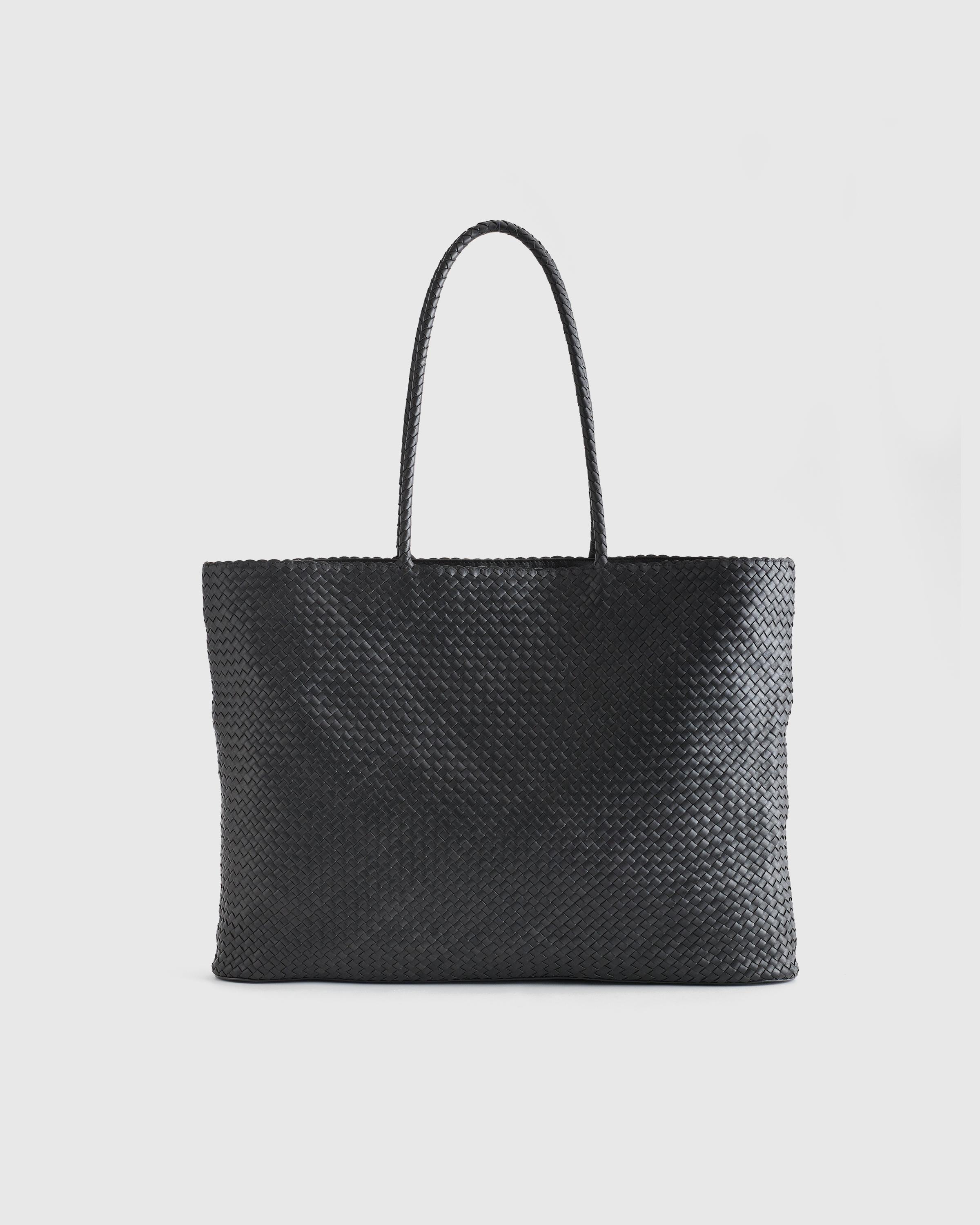 Italian Leather Handwoven Tote Product Image