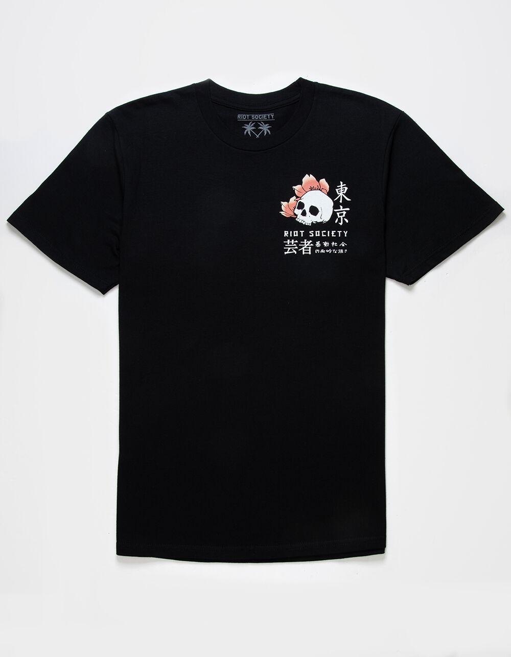 RIOT SOCIETY Geisha Face Off Mens Tee Product Image