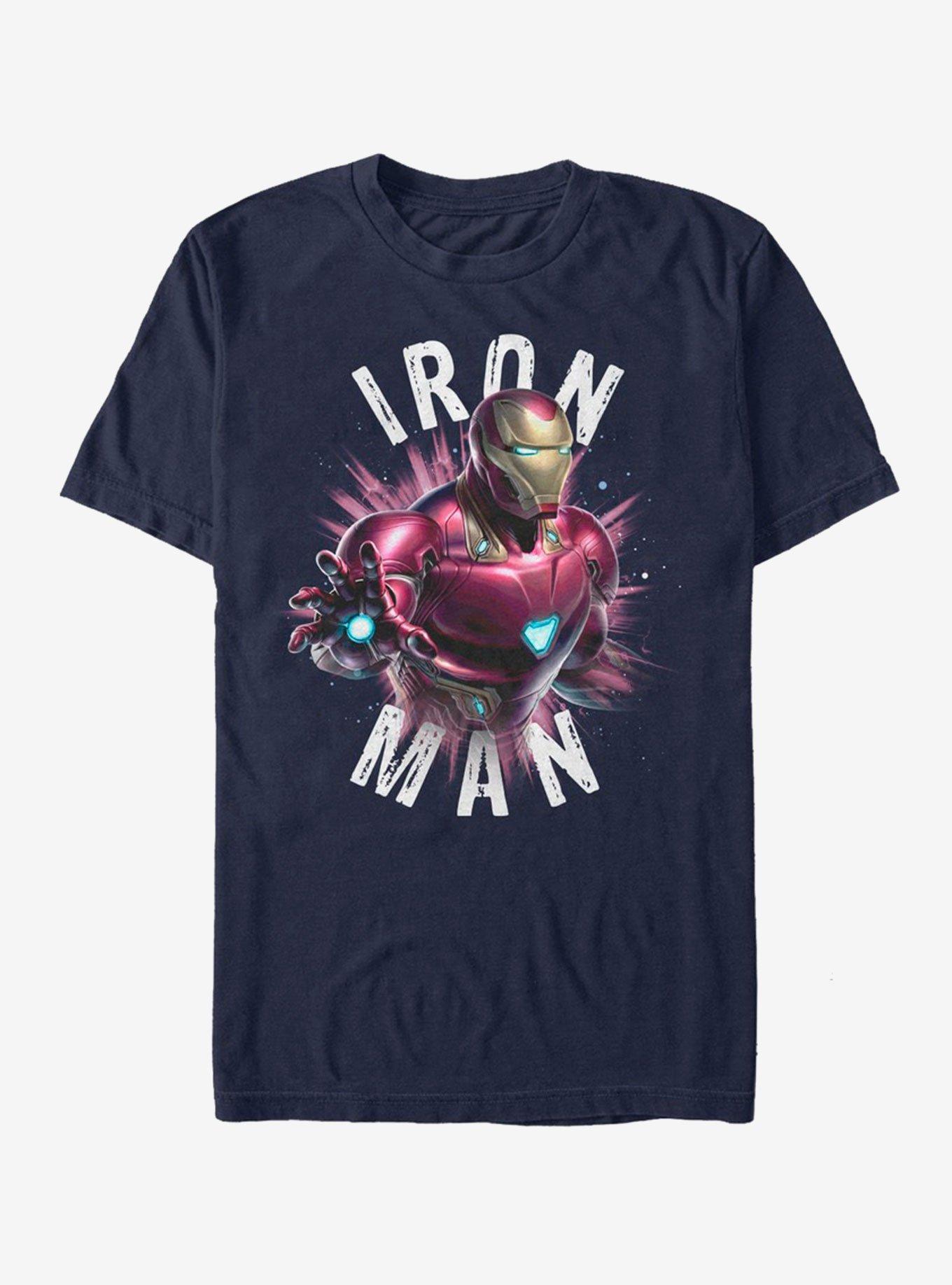 Marvel Avengers Endgame Iron Man Burst T-Shirt Product Image