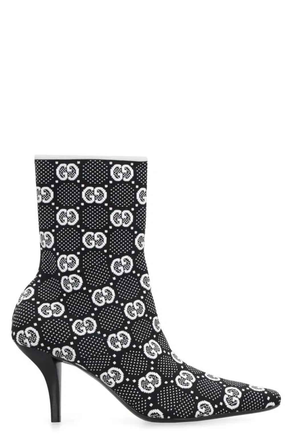 Interlocking-g Ankle Boots In Black Product Image