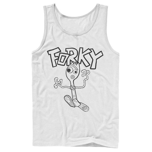 Mens Disney / Pixar Toy Story Doodle Forky Tank Top Product Image