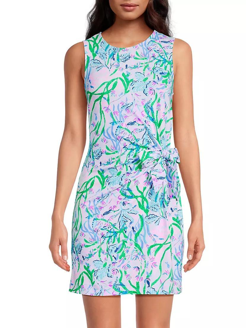 Bryson Floral Knit Sleeveless Dress Product Image