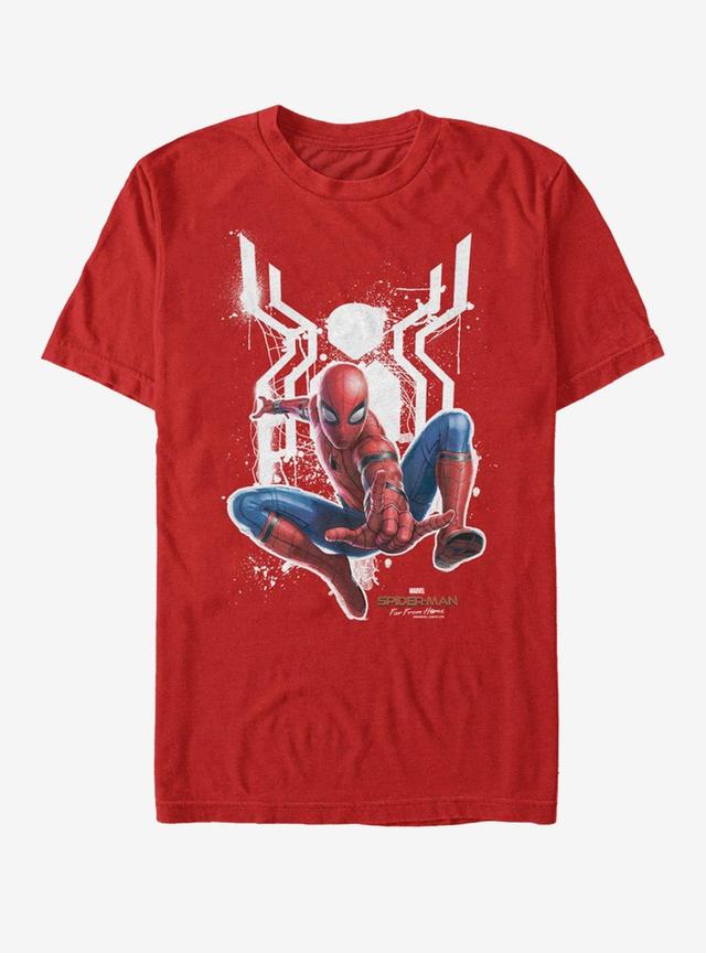 Marvel Spider-Man Far From Home Painted Spider T-Shirt Product Image