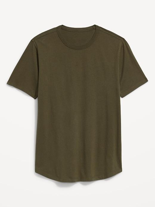 Curved-Hem T-Shirt Product Image