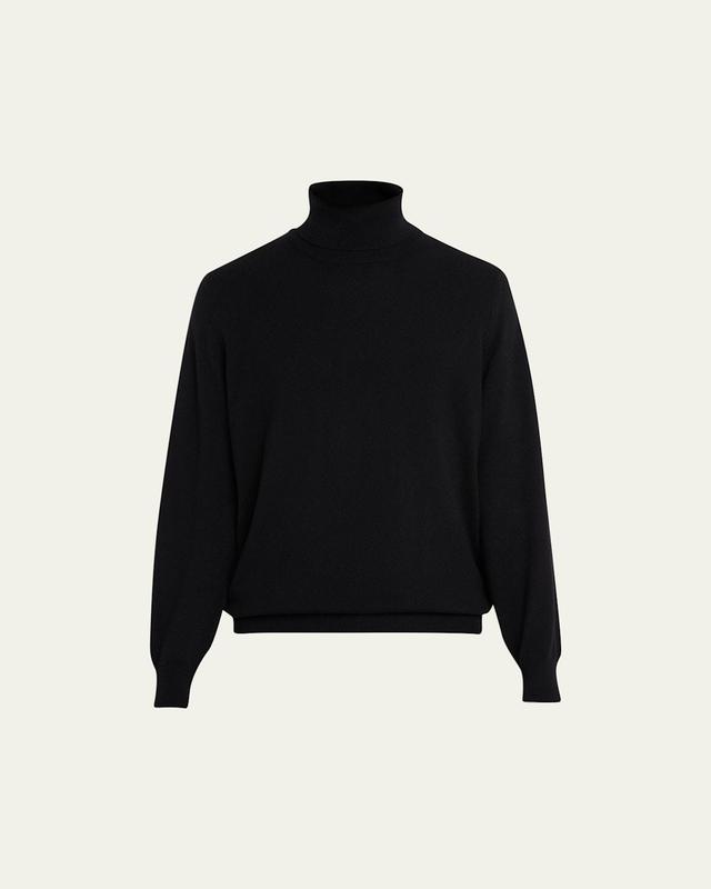 Mens Cashmere Turtleneck Sweater Product Image