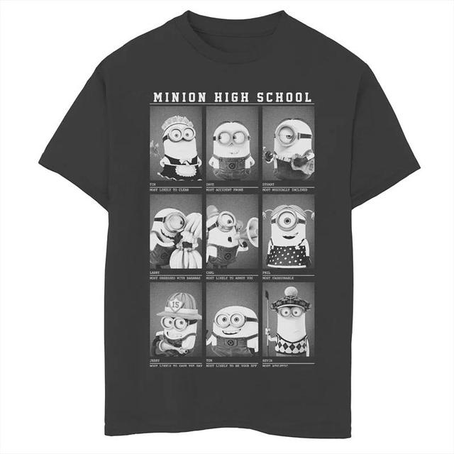 Mens Despicable Me Minions Minion High School Yearbook Photos Sweatshirt Product Image