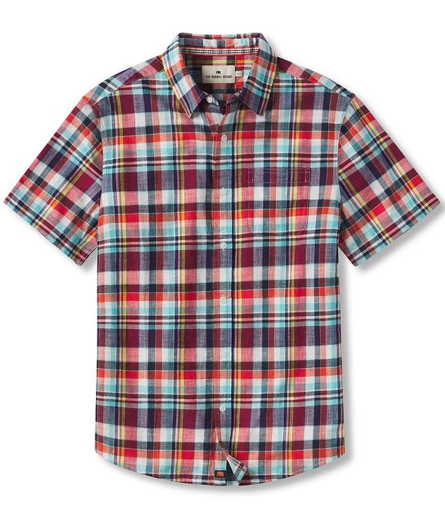 The Normal Brand Jasper Plaid Button Up Shirt Product Image