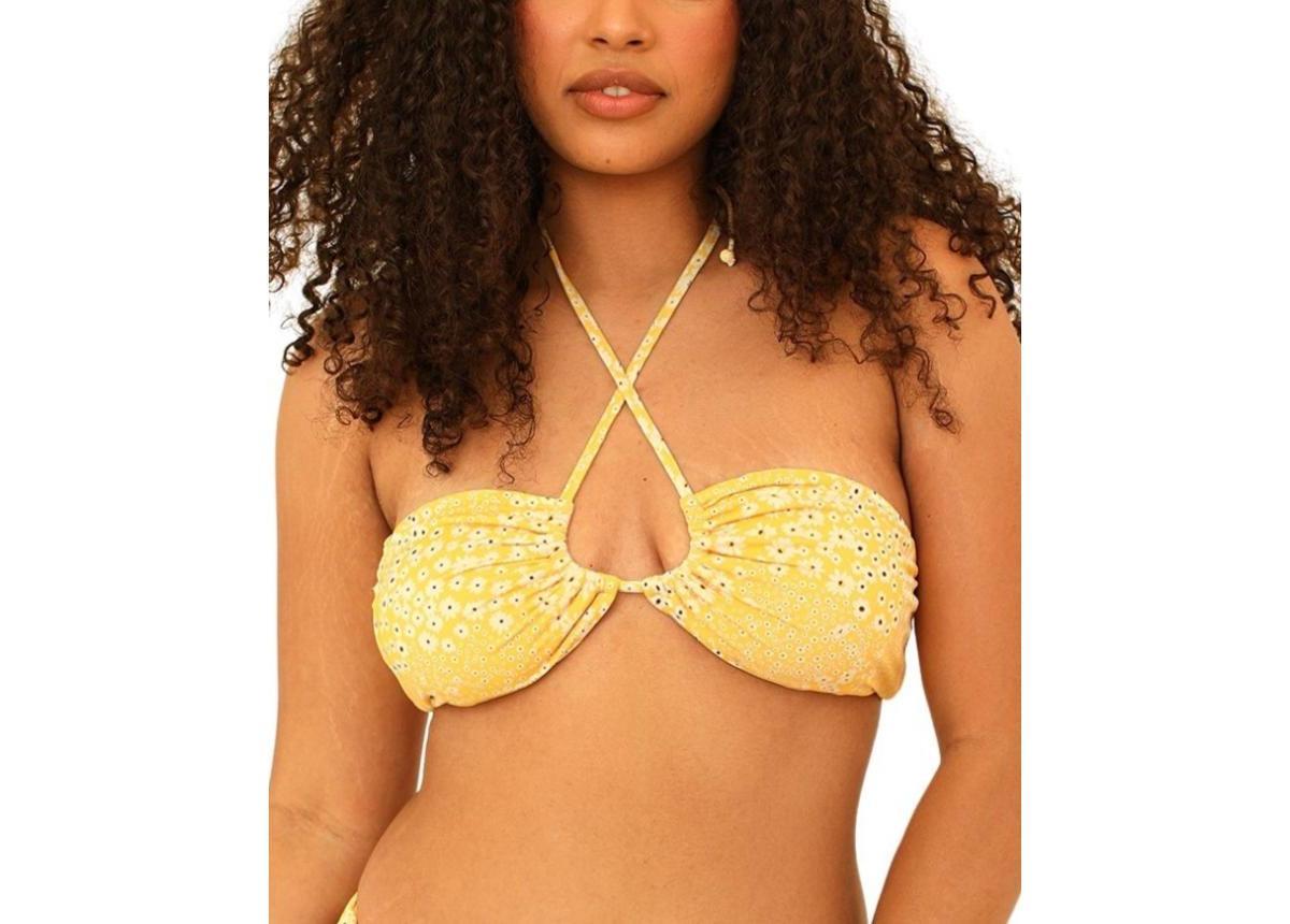 Dippin' Daisy's Women's Amalfi String Tie Bandeau Bikini Top Product Image