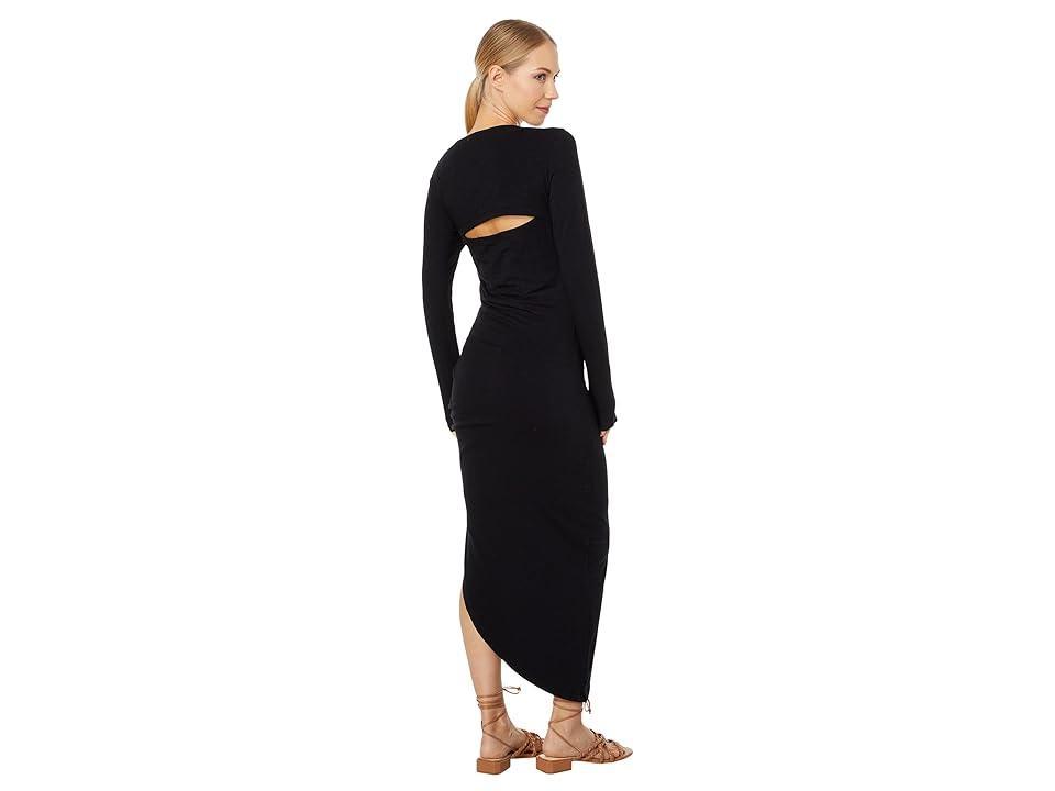 SUNDRY Drape Cutout Dress Women's Clothing Product Image