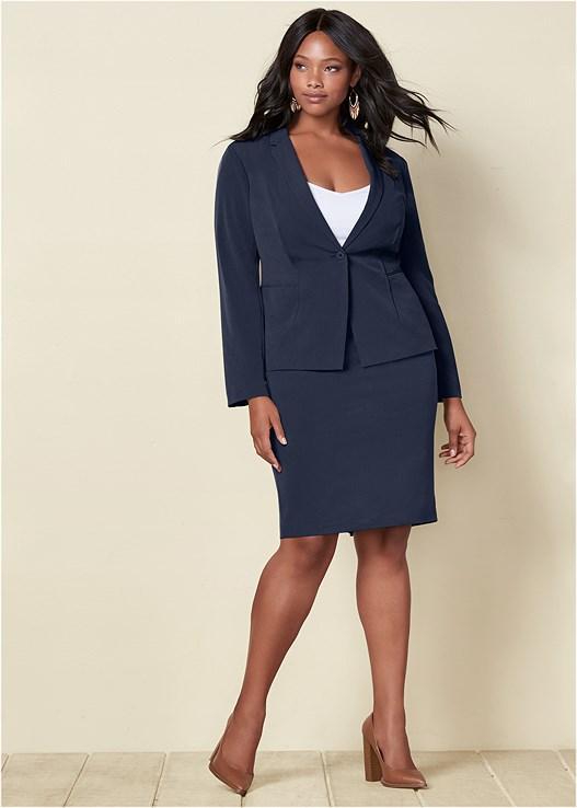 Pencil Skirt Suit Set Product Image