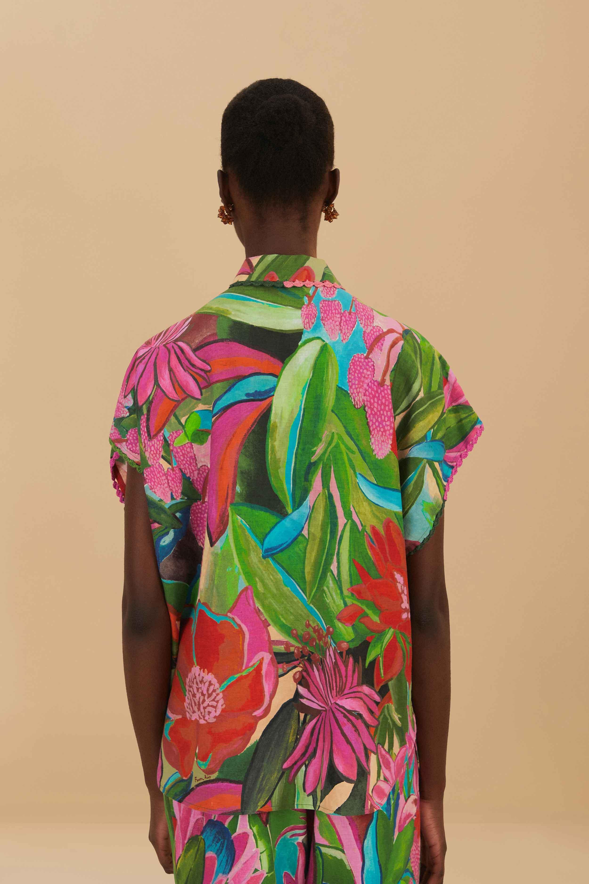 Jardin De Reve Shirt, JARDIN DE REVE MULTICOLOR / XS Product Image