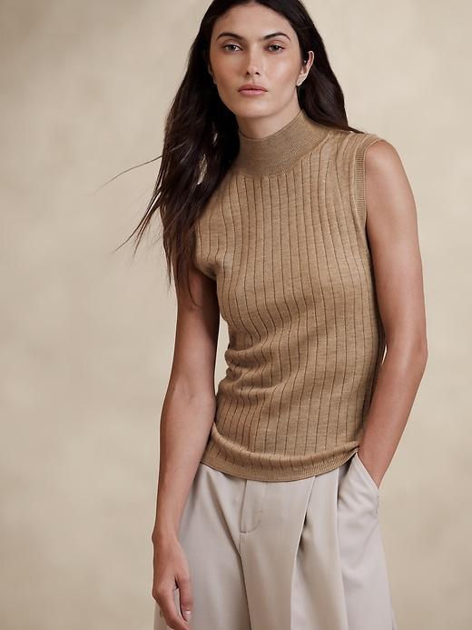 Nezha Merino Sweater Shell Product Image